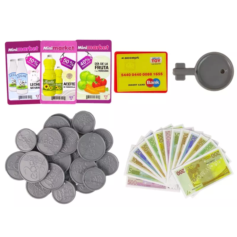 Kasa sklepowa LEAN TOYS z ekranem dotykowym