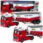 LEAN TOYS Cysterna Cementowa z Funkcją Wylewania Wody, Światłami i Dźwiękami