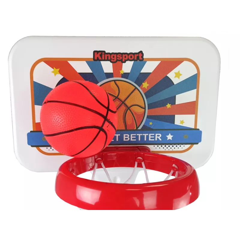 LEAN TOYS Zestaw do koszykówki dla dzieci Team Game 125 cm