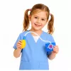 LEAN TOYS Ciśnieniomierz dla dzieci z ruchomą wskazówką, niebieski