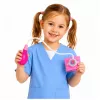 LEAN TOYS Ciśnieniomierz dla Dzieci z Ruchomą Wskazówką Różowy