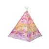 LEAN TOYS Namiot dla dzieci z oświetleniem LED Jednorożec Kucyki Różowy