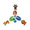 LEAN TOYS Przenośna Karuzela Zwierzęca Clip