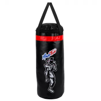 LEAN TOYS Dziecięcy zestaw treningowy worek bokserski MUAY THAI Rękawice 55x17cm M