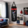 LEAN TOYS Dziecięcy zestaw treningowy worek bokserski z rękawicami Muay Thai 65x22cm L