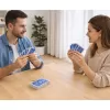 LEAN TOYS Classic Playing Cards Plastikowa powłoka Niebieski - Rozmiar pokera, 54 karty, Odporność na zachlapanie