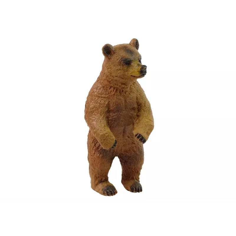 LEAN TOYS Collector's Figurine Brown Bear Animals of the World