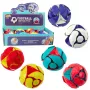 LEAN TOYS Kolorowa zmieniająca kolor piłka do żonglowania LED 8 cm Wielokolorowa