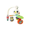 LEAN TOYS Colourful Birds Melody Carrousel do łóżeczka i wózka
