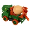 LEAN TOYS Betoniarka Dinozaur Unwrecker Zielone Akcesoria