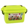 LEAN TOYS Klocki Konstrukcyjne Kwiaty Kolorowy Ogród Kwiatowy w Pudełku 73 szt.