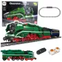 LEAN TOYS Klocki konstrukcyjne Zdalnie sterowana lokomotywa parowa RC 2348 el.