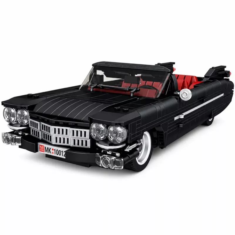 LEAN TOYS Klocki konstrukcyjne Classic Car Cabrio Cadi-Elrado Czarny 1324 szt.