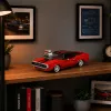 LEAN TOYS Klocki Konstrukcyjne Samochód Sportowy Charger Czerwony 1869 szt.