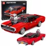 LEAN TOYS Klocki Konstrukcyjne Samochód Sportowy Charger Czerwony 1869 szt.