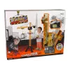 LEAN TOYS Żuraw budowlany sterowany radiowo 90 cm wysokości Budowa Wieży Eiffla