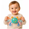LEAN TOYS Krab Sensoryczna Zabawka Edukacyjna dla Maluchów Grzechotka Gryzak Niebieski