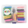 LEAN TOYS Kreatywny zestaw modeliny 24 kolory akcesoria