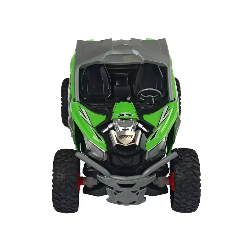 LEAN TOYS Cross Country Zdalnie Sterowany Samochód Terenowy 27 MHz Zielony