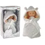 LEAN TOYS Cute Baby Doll Grey Cocard