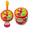 Kostka sensoryczna LEAN TOYS Cylinder, interaktywny sorter kształtów ze światłami i dźwiękami - wielokolorowy (22659)