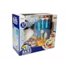 LEAN TOYS Zestaw dentystyczny dla psa. Szczoteczka do zębów. Wyciśnięta pasta do zębów.