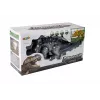 LEAN TOYS Dinozaur na baterię Triceratops Szary