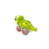 LEAN TOYS Dinozaur na Kółkach Zielona Figurka