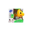 LEAN TOYS Dinozaur na Kółkach Żółty Triceratops Figurka
