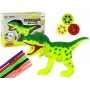 LEAN TOYS Projektor Dinozaurów z Markerami i Szablonami