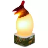 LEAN TOYS Dinozaur Pterozaur LED Lampa Jajko Micro USB - 16 kolorów RGB, sterowanie dotykowe i pilot, ładowalna