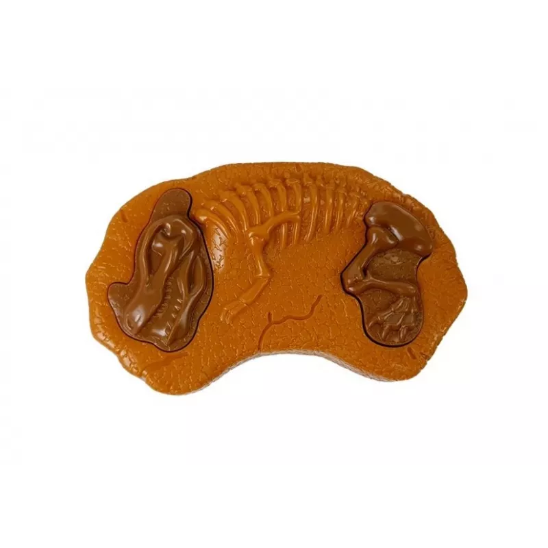 LEAN TOYS Dinozaur Zdalnie Sterowany R/C Brąz Dźwięk Światło