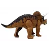 LEAN TOYS Dinozaur Triceratops na baterie Żółty