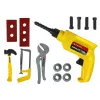LEAN TOYS DIY Zestaw Wiertarka Młotek Śrubokręt