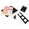 LEAN TOYS DIY Zestaw Cekinów Wysokie Obcasy Ramka Sowa Kolorowy