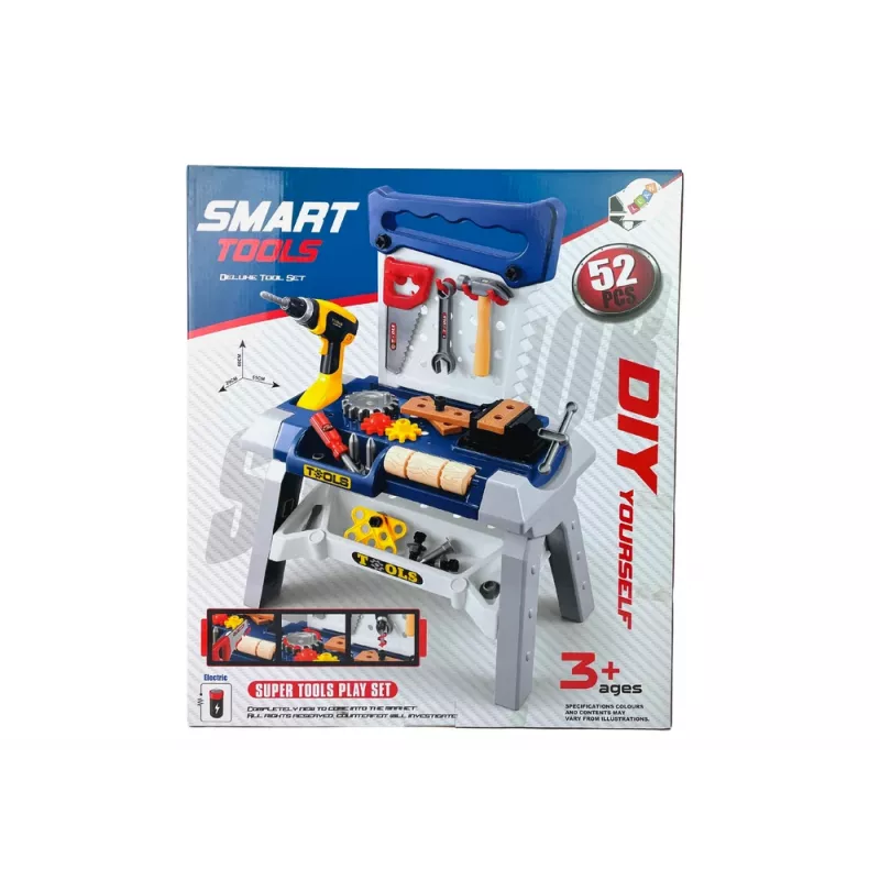 LEAN TOYS DIY Warsztat Zestaw Narzędzi Wiertarka