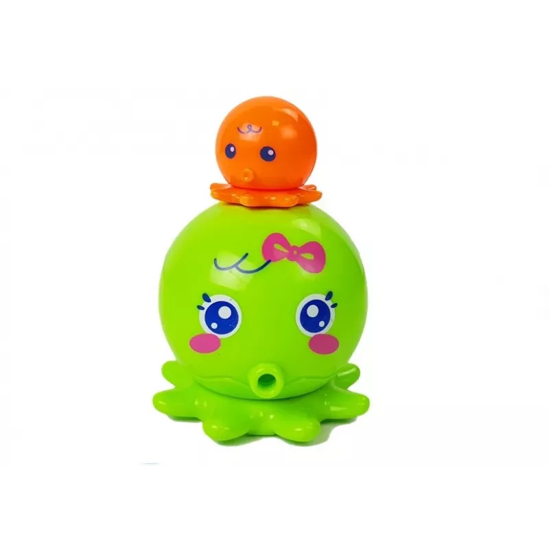 LEAN TOYS Zestaw do kąpieli Delfin Zwierzęta Morskie Plastikowy Wodospad