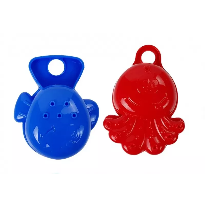 LEAN TOYS Zestaw do kąpieli Delfin Zwierzęta Morskie Plastikowy Wodospad