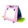 LEAN TOYS Dwustronna Tablica do Rysowania z Markerami i Magnesami