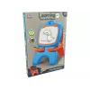 LEAN TOYS Dwustronna magnetyczna tablica kredowa z niebieskimi i czerwonymi szablonami
