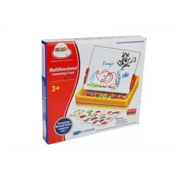 LEAN TOYS Tablica do rysowania z magnesami