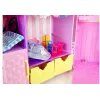 LEAN TOYS Garderoba z oświetleniem i lustrem dla lalek 26 cm - Zestaw ubrań i akcesoriów