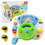 LEAN TOYS Kierownica Edukacyjna Symulator Jazdy z Interaktywnymi Dźwiękami i Światłami