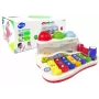 LEAN TOYS Edukacyjny Cymbałek dla Malucha Młotek Kolorowe Kulki