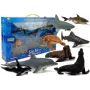 LEAN TOYS Figurki Edukacyjne Zwierzęta Morskie 8 Sztuk Rekiny Foka Delfin Mors Niedźwiedź Żółw