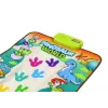LEAN TOYS Edukacyjna Mata Interaktywna Dinozaury Światła Dźwięki