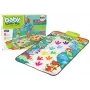 LEAN TOYS Edukacyjna Mata Interaktywna Dinozaury Światła Dźwięki