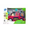 LEAN TOYS Edukacyjna Interaktywna Straż Pożarna dla Maluchów Dźwięk Światło