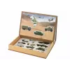 LEAN TOYS Edukacyjny Magnetyczny Zestaw Puzzle - Motyw Wojny Lądowej