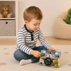 LEAN TOYS Edukacyjna Tablica Manipulacyjna Symulator Kierownicy Światła Dźwięki